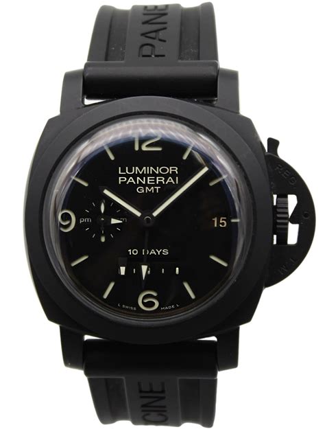 panerai luminor 1950 10 days gmt ceramica 44mm|panerai luminor 1950 review.